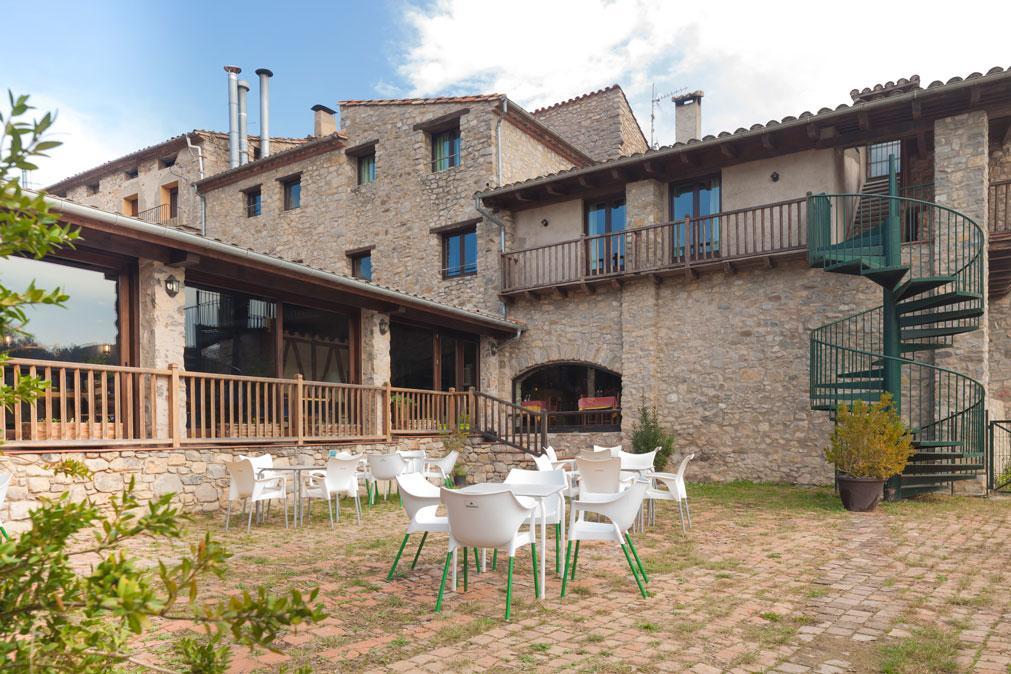Hostal De La Rovira Oix Exterior foto